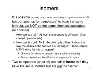 Isomers