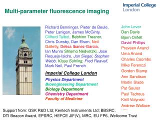 Multi-parameter fluorescence imaging