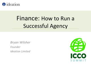 Finance : H ow to Run a Successful Agency