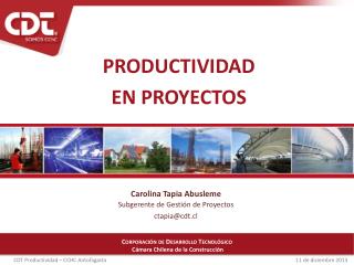 Productividad En proyectos