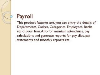 Payroll