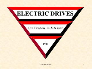 ELECTRIC DRIVES