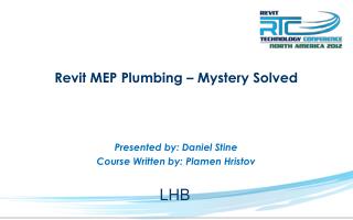 Revit MEP Plumbing – Mystery Solved