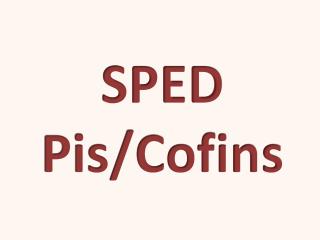 SPED Pis/Cofins
