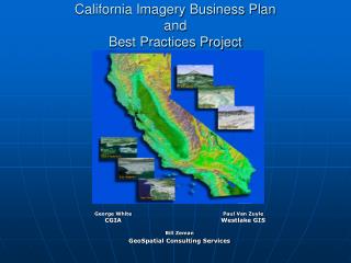 California Imagery Business Plan and Best Practices Project