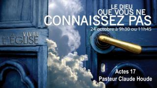 Actes 17 Pasteur Claude Houde