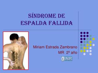 Síndrome de espalda fallida