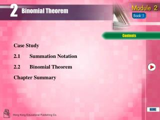 Binomial Theorem