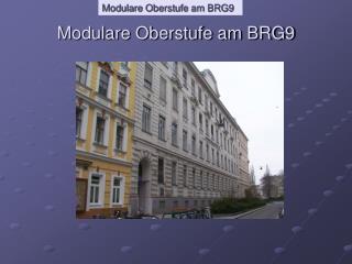 Modulare Oberstufe am BRG9