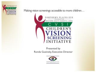 Making vision screenings accessible to more children…
