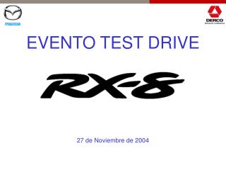 EVENTO TEST DRIVE 27 de Noviembre de 2004
