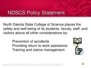 NDSCS Policy Statement