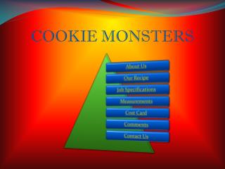 COOKIE MONSTERS