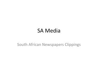 SA Media