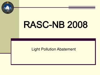 RASC-NB 2008