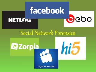 Social Network Forensics