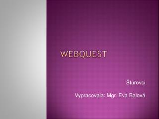 Webquest