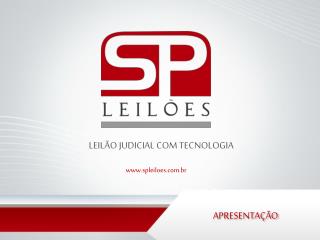 LEILÃO JUDICIAL COM TECNOLOGIA