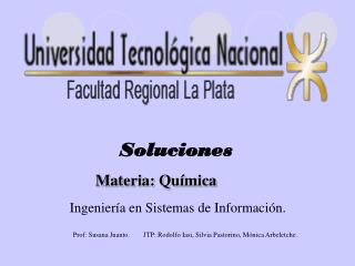 Materia: Química