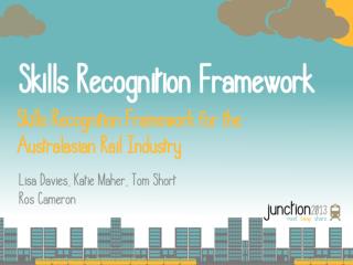 Background to Skills Recognition Project