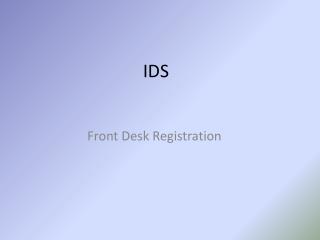 IDS