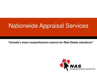 “Canada’s most comprehensive source for Real Estate valuations”