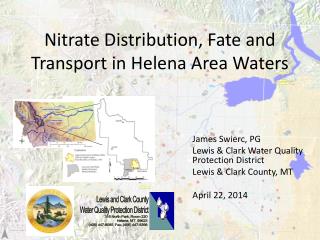 Nitrate Distribution, Fate and Transport in Helena Area Waters