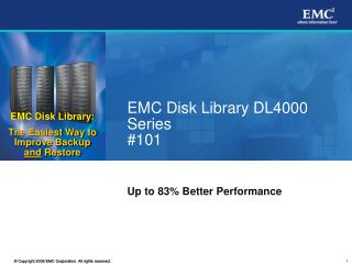 EMC Disk Library DL4000 Series #101