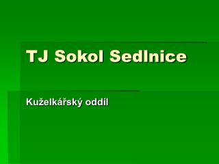 TJ Sokol Sedlnice