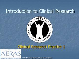 Introduction to Clinical Research