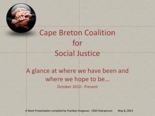Cape Breton Coalition for Social Justice