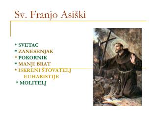 Sv. Franjo Asiški