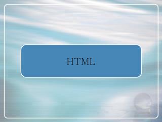 HTML