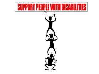 SUPPORT PEOPLE WITH DISABILITIES