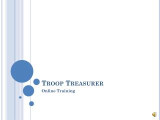 Troop Treasurer