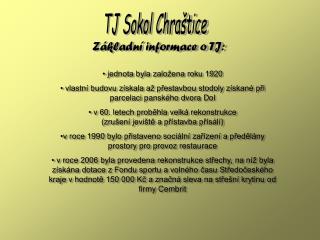 TJ Sokol Chraštice