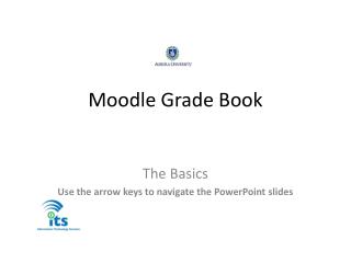 Moodle Grade Book