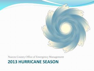 2013 Hurricane Season