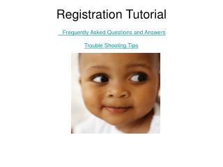 Registration Tutorial