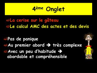4 ème Onglet