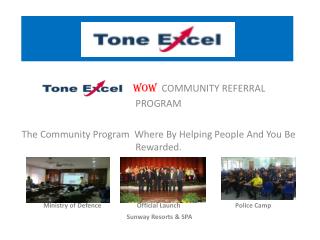 WOW COMMUNITY REFERRAL PROGRAM