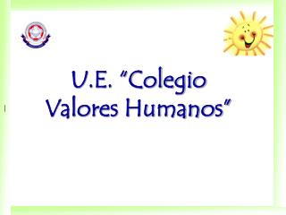 U.E. “Colegio Valores Humanos”