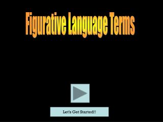 Figurative Language Terms