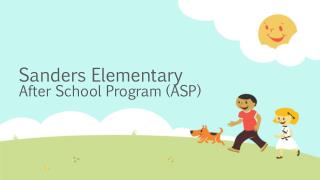 Sanders Elementary After School Program (ASP)