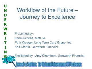 Workflow of the Future – Journey to Excellence