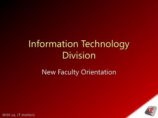 Information Technology Division