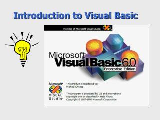 Introduction to Visual Basic