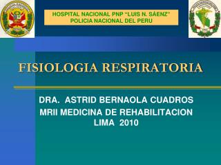 FISIOLOGIA RESPIRATORIA