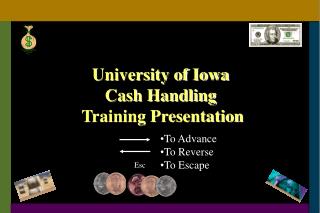 University of Iowa Cash Handling Training Presentation