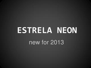 ESTRELA NEON